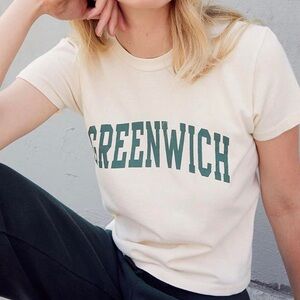 Brandy Melville Ashlyn “Greenwich” tee! <3